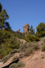 Fototapeta premium Degollada de La Goleta on Gran Canaria island (Canary Islands)
