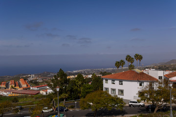 Fototapeta na wymiar view of Firgas on Gran Canaria island (Canary Islands)