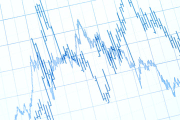Detail graphics stock exchange