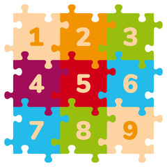 Foam Baby Kids Play Mat Number Puzzle