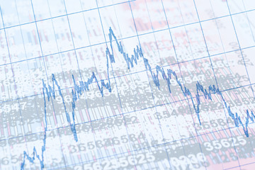 Detail graphics stock exchange