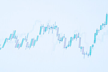 Detail graphics stock exchange