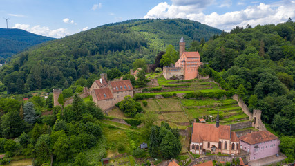 Fototapeta na wymiar Hirschhorn castle