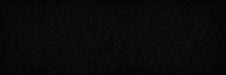 wide black leather background