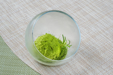 抹茶アイス Matchaice cream 