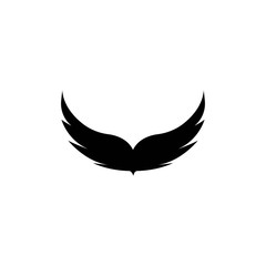 Falcon Wing Logo Template vector icon design