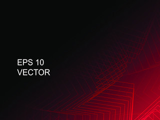 EPS 10 vector. Futuristic colorful background. Backdrop with lines and waves.