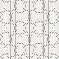 linear vector pattern, repeating linear abstract leaves on garland. pattern is on swatch panel