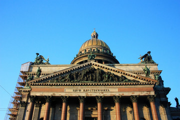 St. Isaac's Cathedral in St. Petersburg