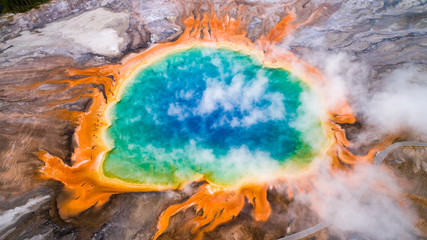 Grand Prismatic Spring - Yellowstone National Park