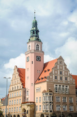 Exterior of New City Hall building in Olsztyn, Poland