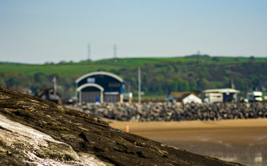 view over the lifeboat station 
