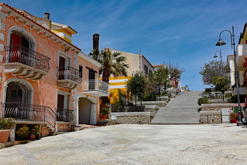 Sardinien Wohnhäuser in Santa Teresa Gallura 