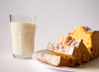 milk and juicy cupcake sweet