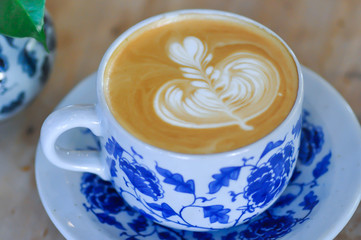 hot coffee or hot cappuccino