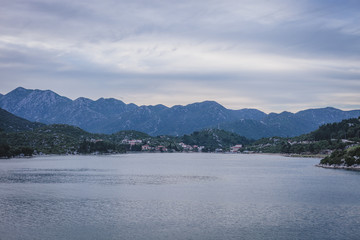 Sonnenuntergang &uuml;ber dem Meer 