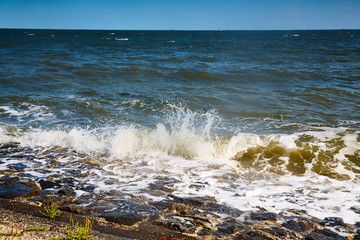 Wellen am Fliegerdeich