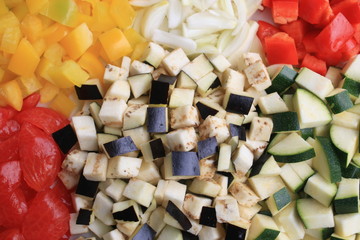 Hintergrund Gemüsesorten