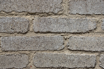 gray old brick wall background