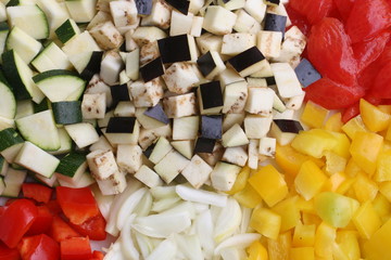 Hintergrund Gemüsesorten