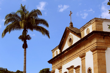 Obraz premium church in Paraty