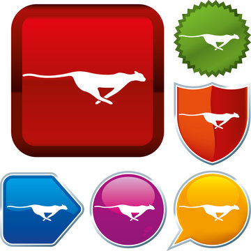 Set shiny icon series on buttons. Jeopard.