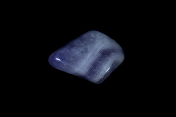 Purple Amethyst Quartz on Black