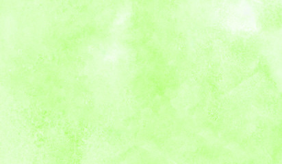 Modern creative simple abstract spring shades aquarelle illustration for grunge design, vintage card template. Light green watercolor painted paper textured background