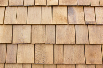 Fototapeta premium Brown wooden roof.shingles.
