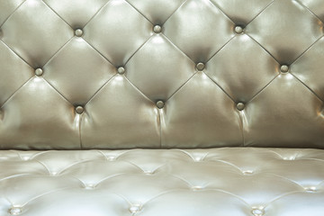 Brown color sofa texture.