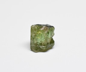 Tourmaline raw gemstone crystal