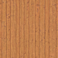 Fototapeta na wymiar The balcony is made of brown boards of different sizes .Background or texture