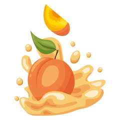 tropical fruits design