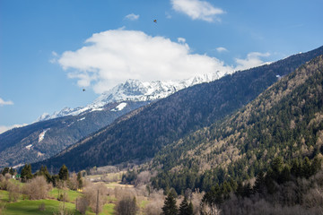 Obraz premium Alpine View from Val Camonica