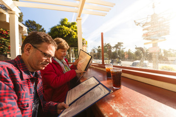 Whale Whatchers Cafe along Hwy 1, Big Sur, California, USA: A cafe/restaurant with a great view on the ocean and the whales.