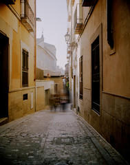 Fototapeta na wymiar The Narrow Streets of Toledo