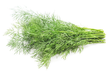 Bunch of green dill.