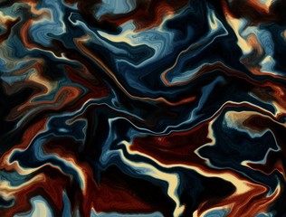 Obraz premium Trend colorful background, made in the technique of fluid art. Abstract marble texture, can be used as a fashionable background for posters, cards, invitations, Wallpaper. Fluid art. Modern art.