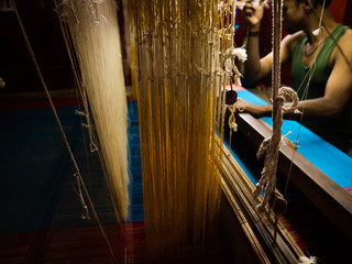Handloom weaver in india