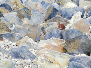 Colorful rocks