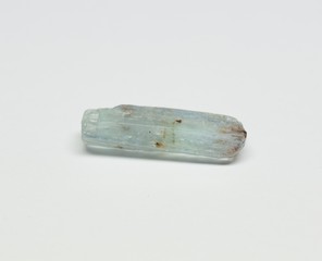 Aquamarine raw gemstone crystal