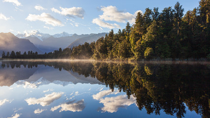 Lake Matheson, South Island, New Zealand