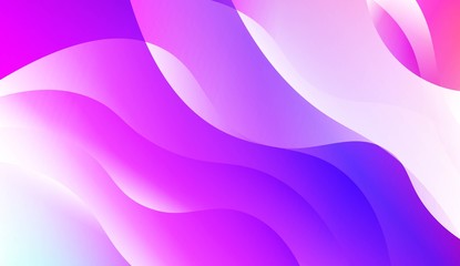 Template Background With Wave Geometric Shape. For Template Cell Phone Backgrounds. Vector Illustration with Color Gradient.