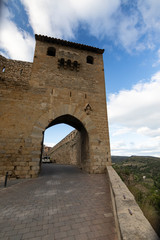 wall of morella spain