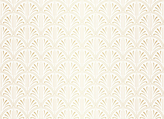 Vector floral damask seamless pattern. Elegant abstract art nouveau background. Classic flower motif texture.