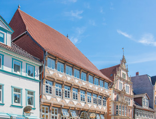 Leist-Haus and Stiftsherrenhaus Hameln Lower Saxony (Niedersachsen)