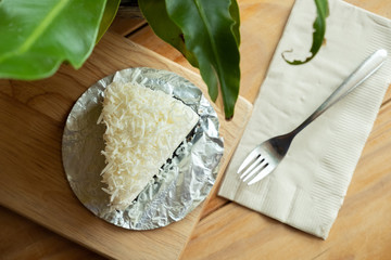 WHITE CHOCOLATE CHEESECAKE