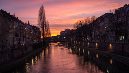 Obraz premium coucher de soleil