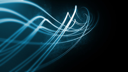 Light Streaks on  black