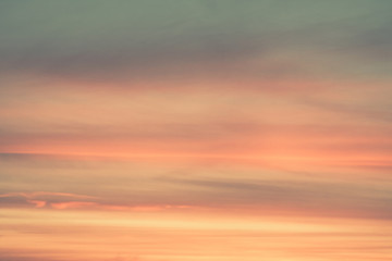 sky background at dawn